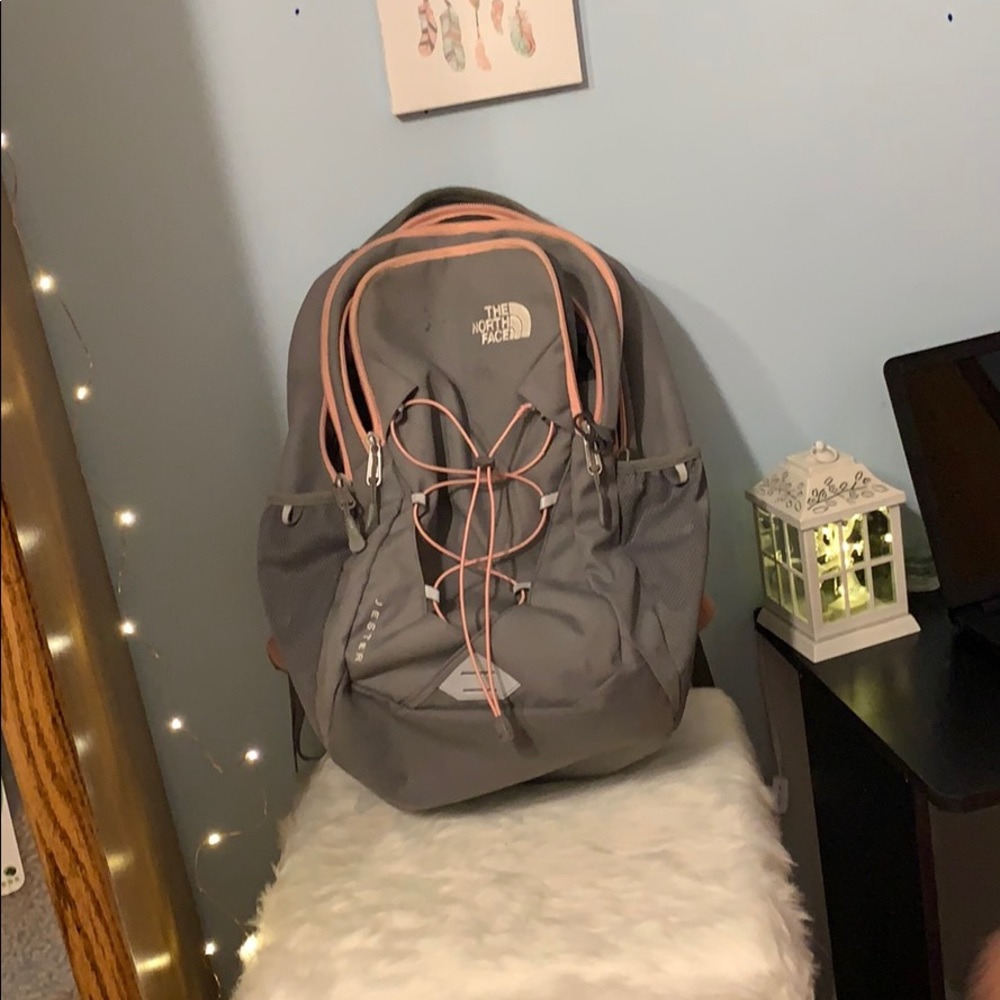 The north face backpack book bag